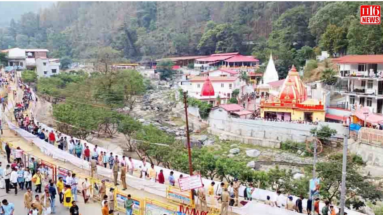 Kanchi Dham Foundation Day Turn Out Of Devotees Expected To Cross 5 Lakh On June 15